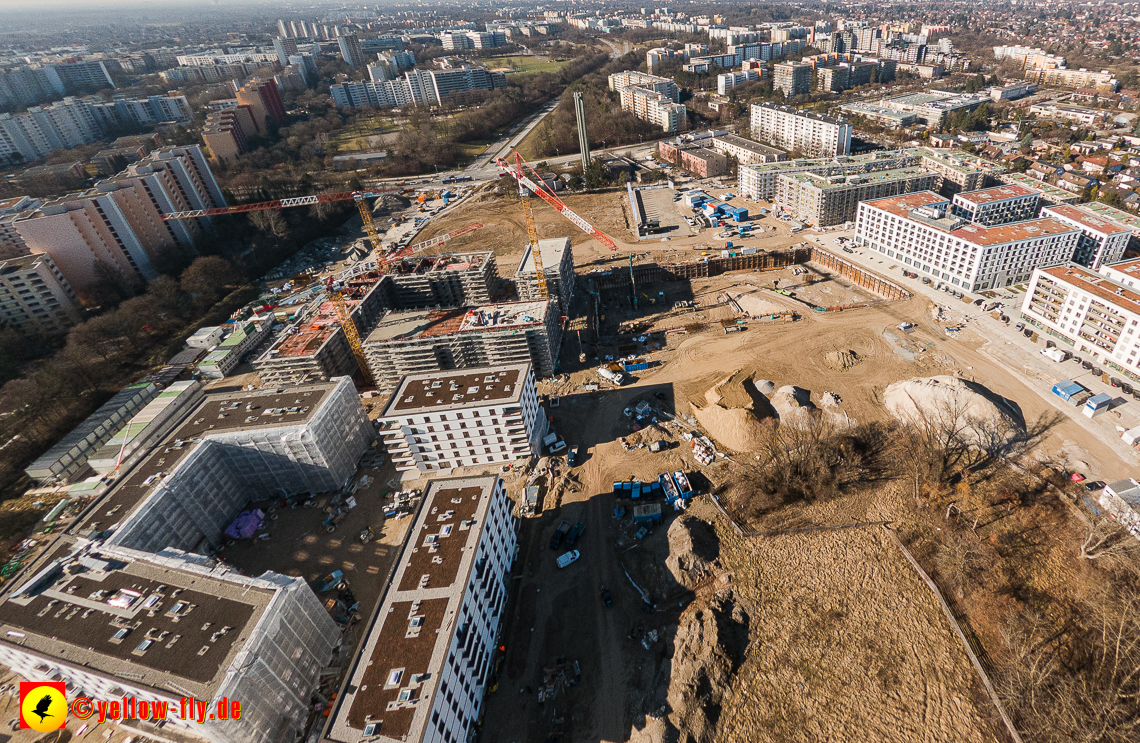15.02.2023 - Baustell Alexisquartier und Pandion Verde aus der Luft